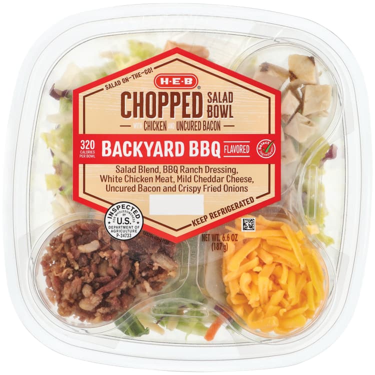 H-E-B Chopped Salad Bowl - Backyard Bbq