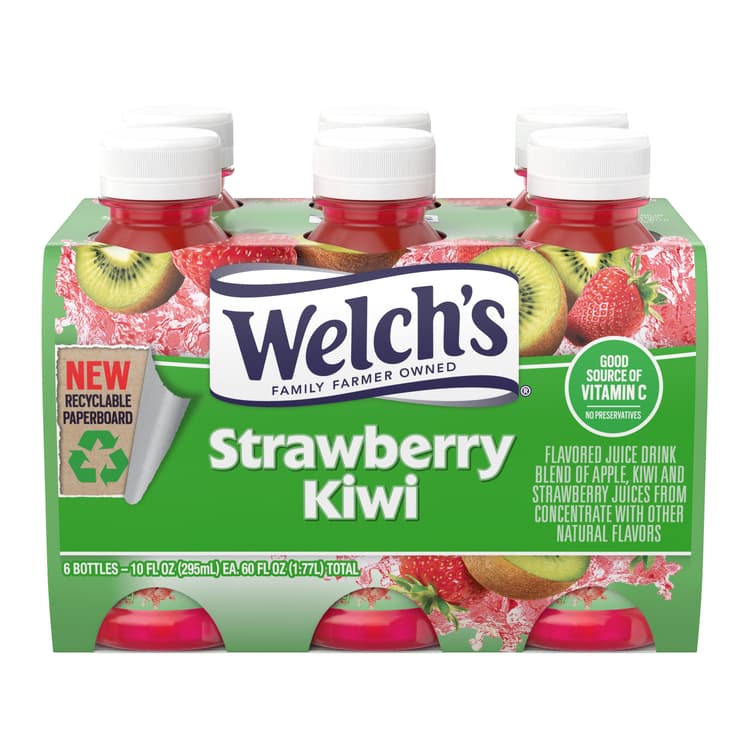 Welch'S Strawberry Kiwi Juice Drink Bottles