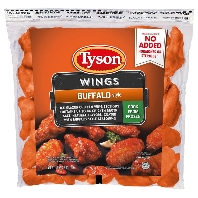 Tyson Buffalo Wings Style