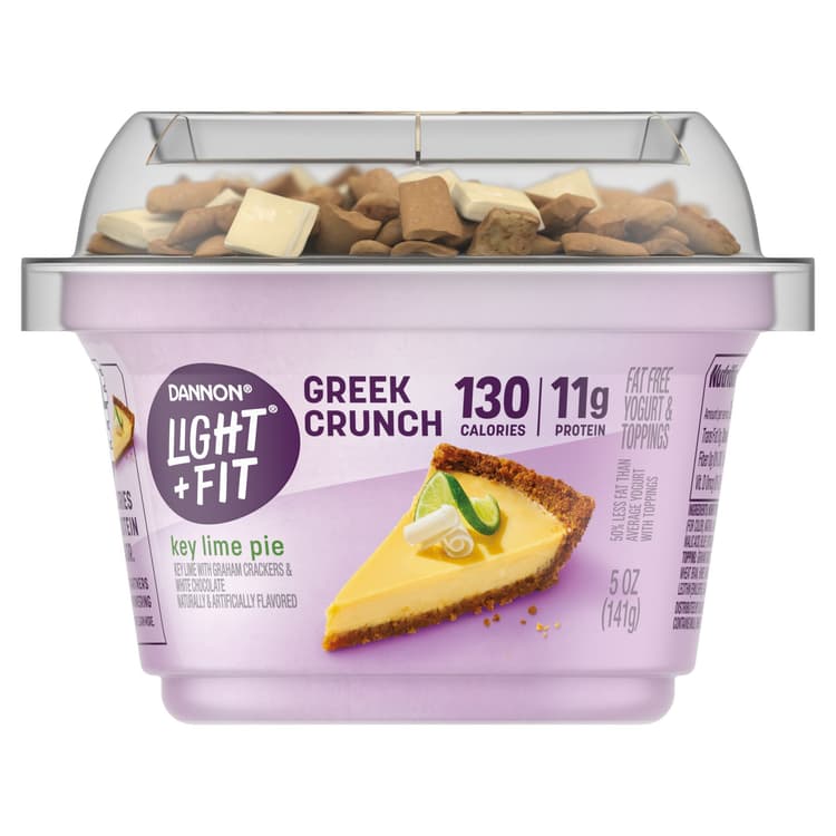Dannon Light & Fit Non-Fat Key Lime Pie Crunch Greek Yogurt