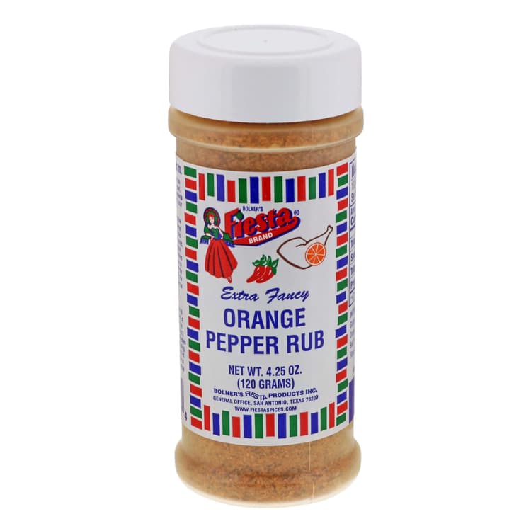 Fiesta Orange Pepper Rub