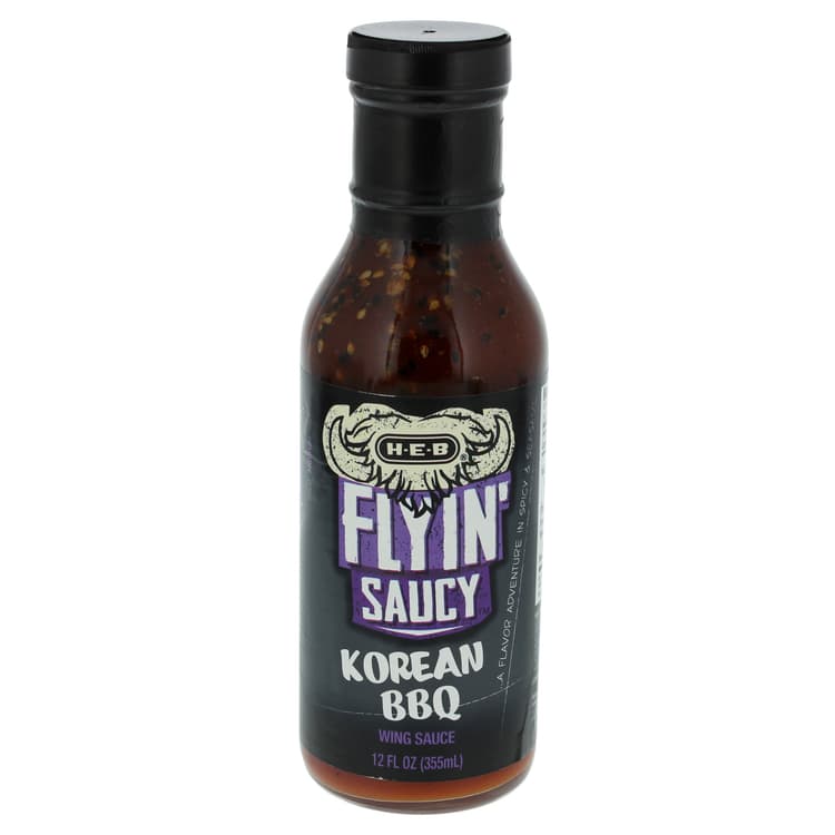 H-E-B Flyin' Saucy Wing Sauce - Korean Bbq