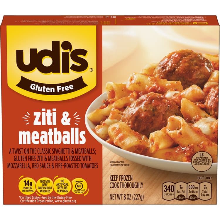 Udis Ziti And Meatballs