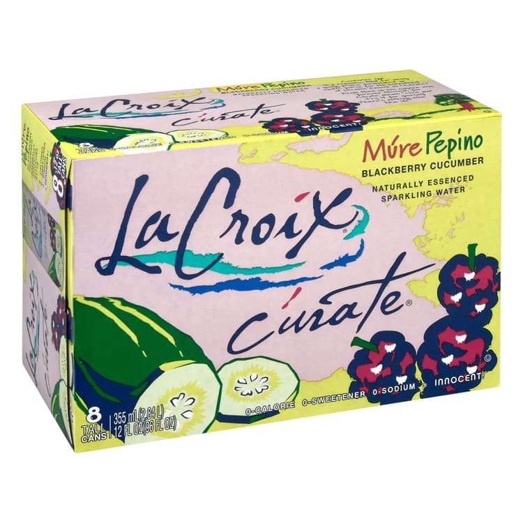 Lacroix Curate Mure Pepino Sparkling Water