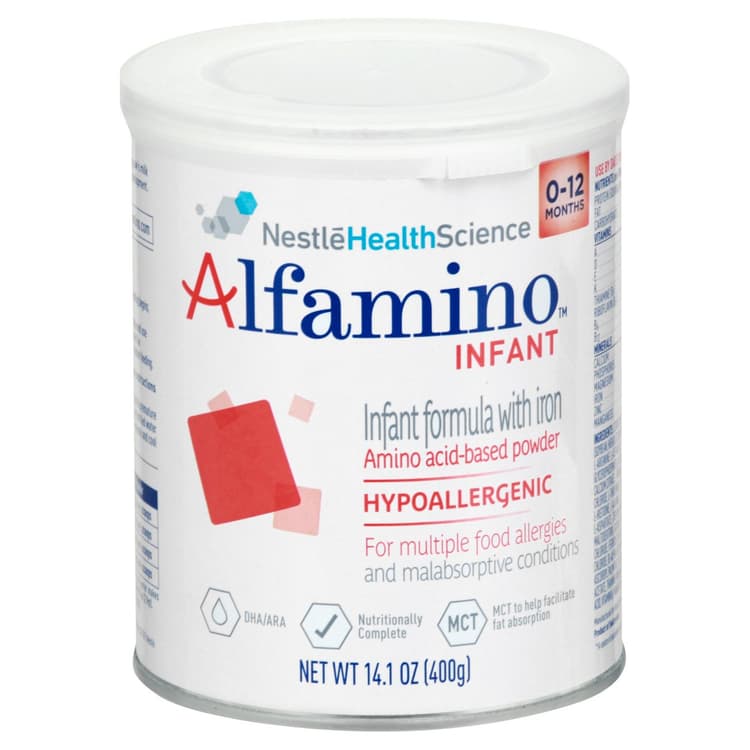 Alfamino Hypoallergenic Amino Acid-Based Powder Infant Formula With Iron