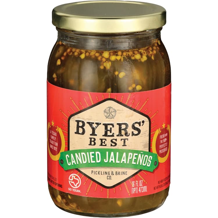 Byers' Best Candied Jalapenos