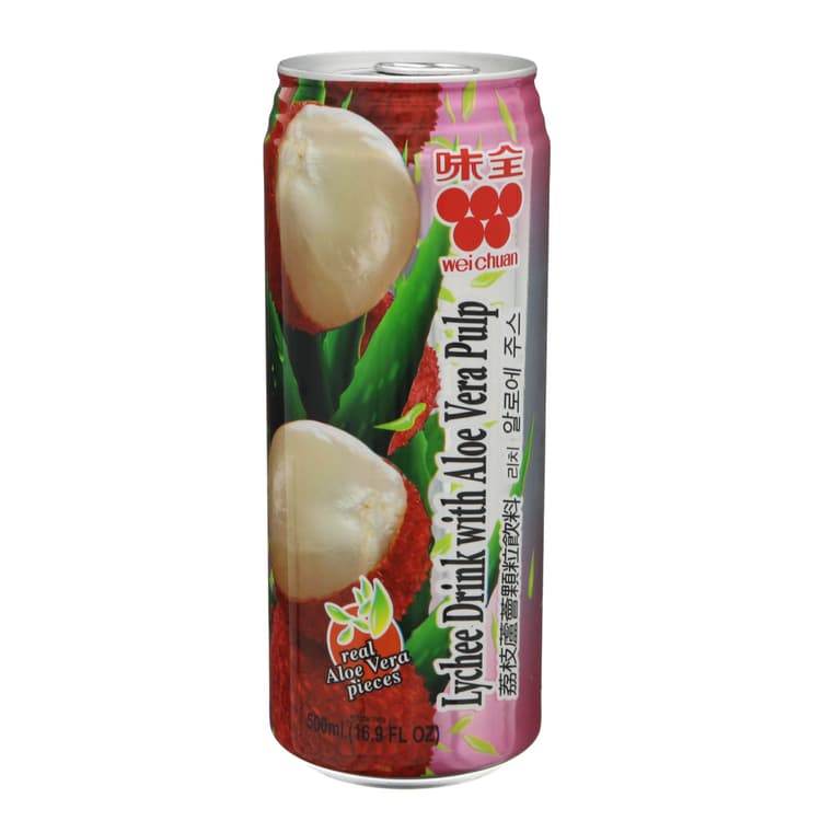 Wei-Chuan Lychee Drink With Aloe Vera Pulp