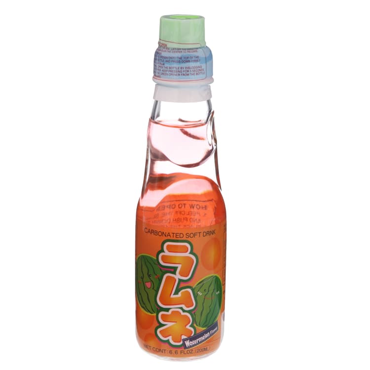 Daiei Ramune Watermelon Flavor Carbonated Soft Drink