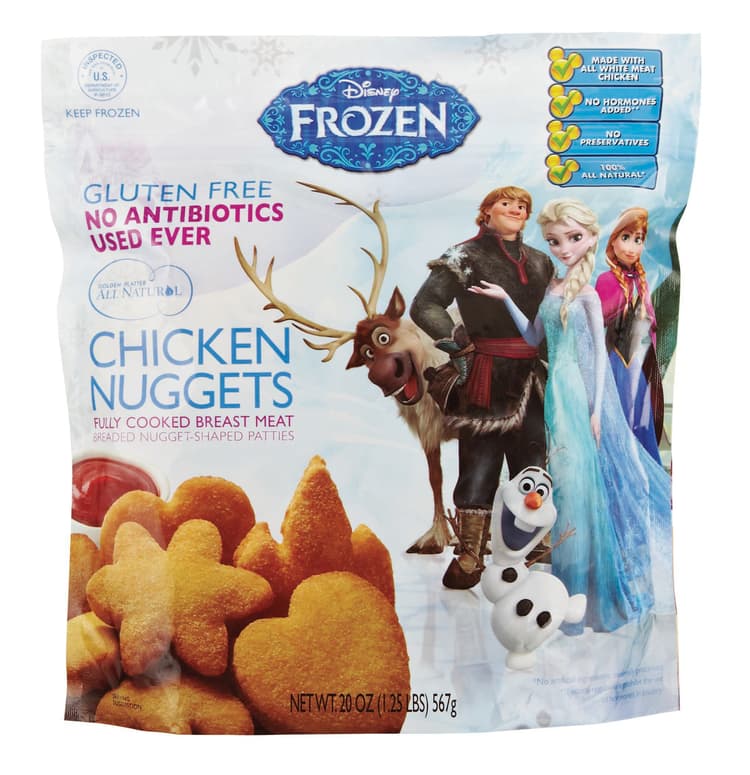Golden Platter Disney  Gluten Free Chicken Nuggets
