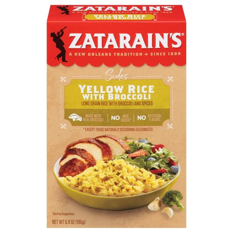 Zatarain'S Yellow Rice With Broccoli