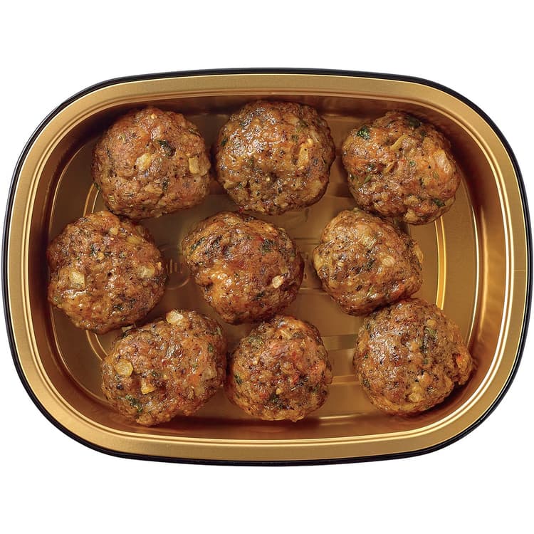 Meal Simple By H-E-B Prime 1 Beef & Hot Italian Pork Meatballs