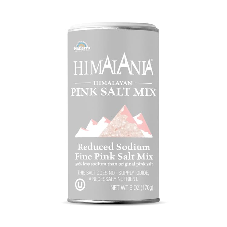Natierra Himalania Himalayan Reduced Sodium Fine Pink Salt Mix