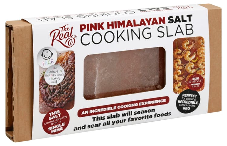 The Real Co Himalayan Salt Cooking Slab