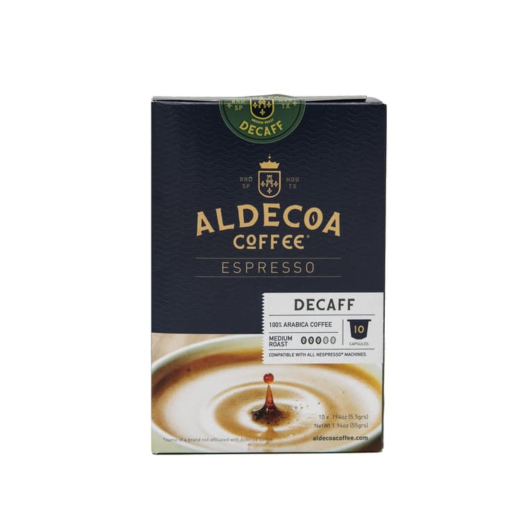 Aldecoa Decaf Nespresso Single Serve Capsules