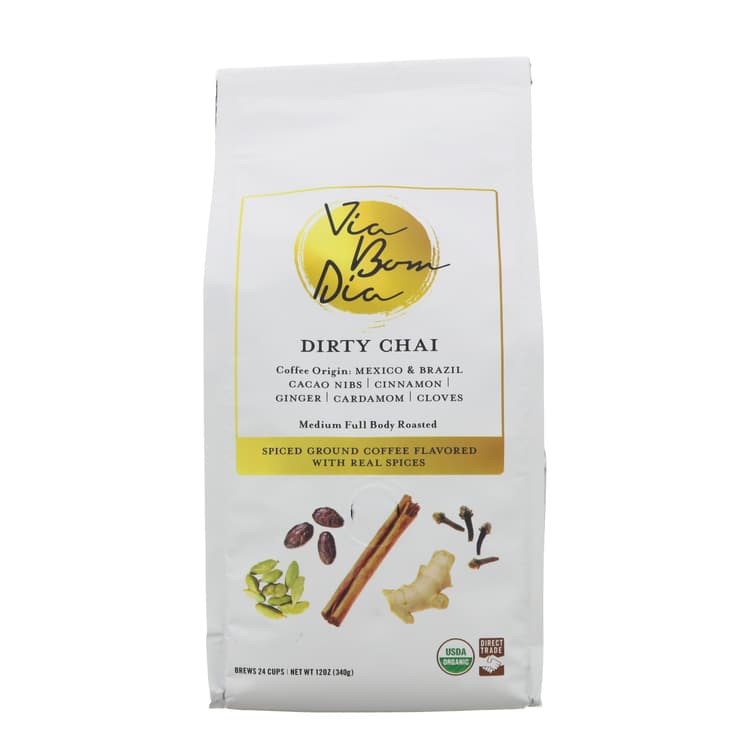 Via Bom Dia Dirty Chai Medium Roast Ground Coffee