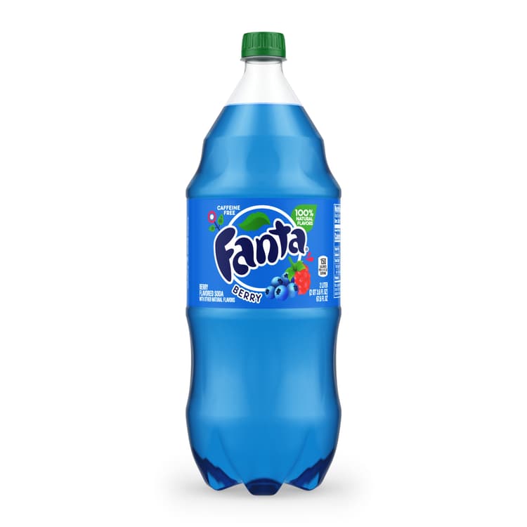 Fanta Soda Pop Berry Fruit Flavored