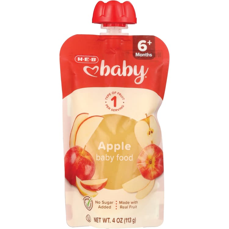 H-E-B Baby Food Pouch – Apple