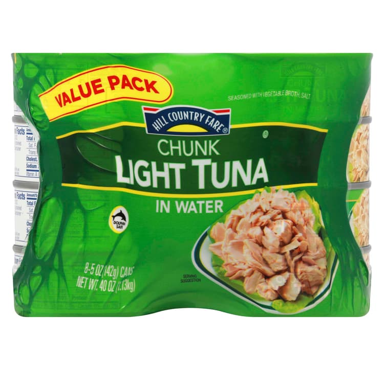 Hill Country Fare Chunk Light Tuna Value