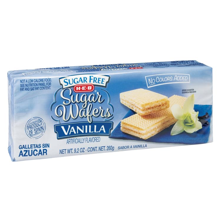 H-E-B Sugar Free Vanilla Wafers