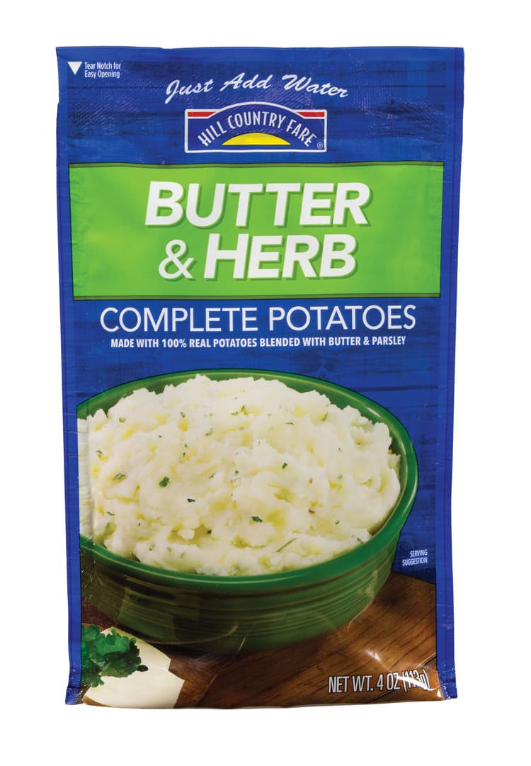 Hill Country Fare Butter & Herb Complete Potatoes