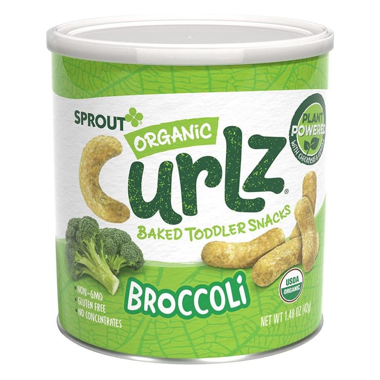 Sprout Organics Curlz - Broccoli