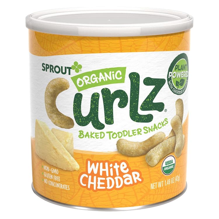 Sprout Organics Curlz - White Cheddar