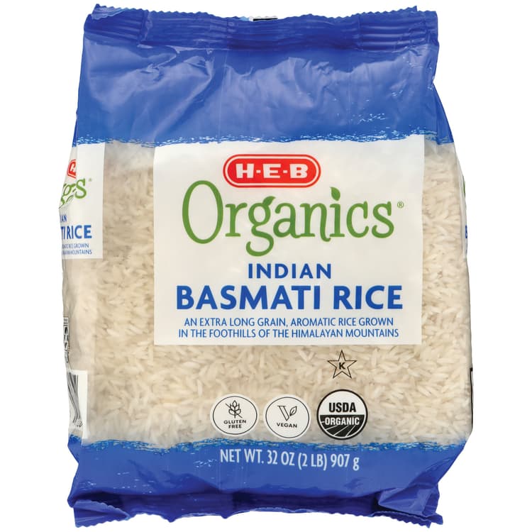 H-E-B Organics Indian Basmati Rice