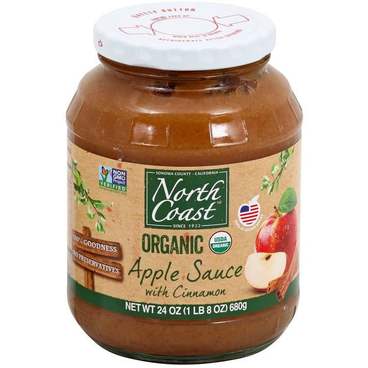 North Coast Organic Apple Sauce With Cinnamon