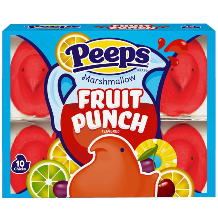Peeps Fruit Punch Marshmallow Chicks