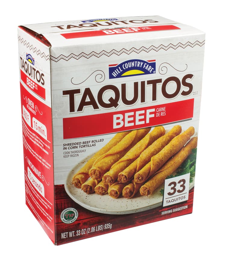 Hill Country Fare  Taquitos - Beef