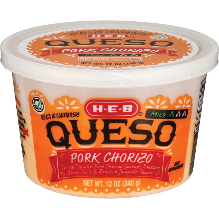 H-E-B Pork Chorizo Queso Dip - Mild