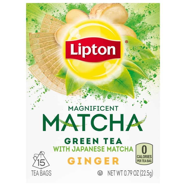 Lipton Green Tea Magnificent Matcha With Ginger