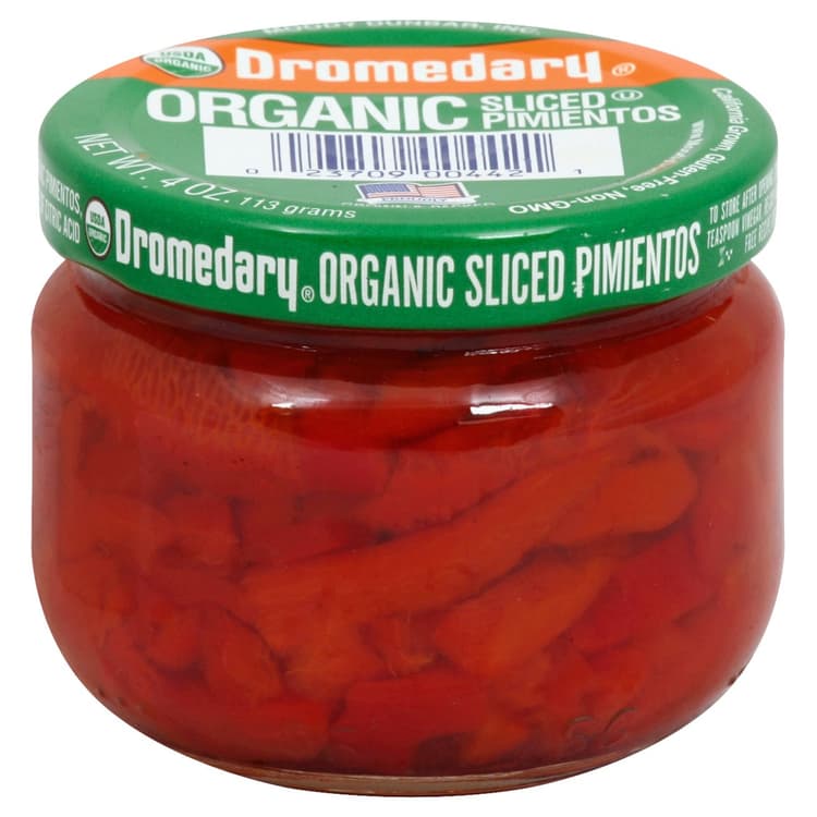 Dromedary Organic Sliced Pimientos