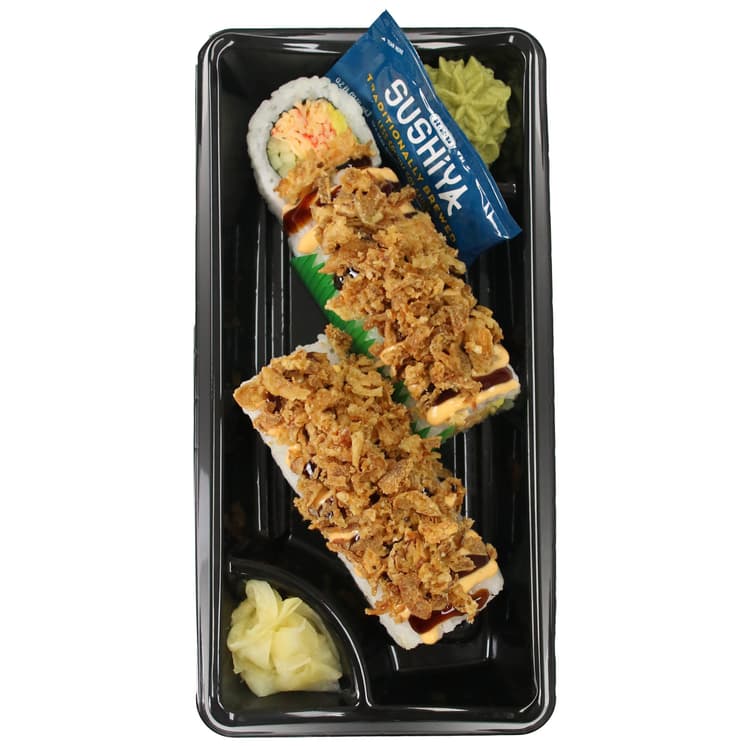 H-E-B Sushiya Crunchy California Sushi Roll