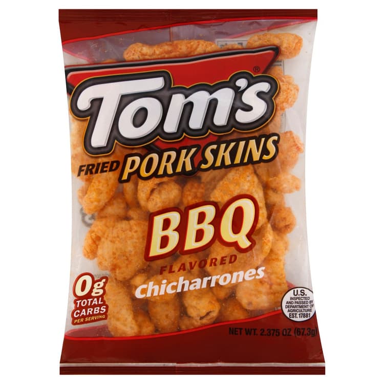Toms Bbq Pork Skins