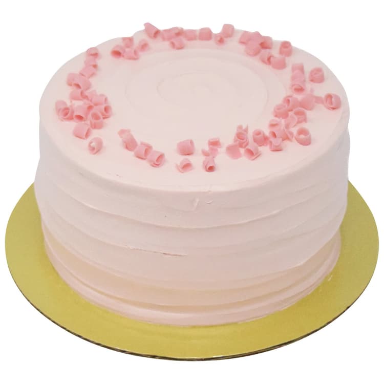 H-E-B Bakery Strawberry French Buttercream White Cake