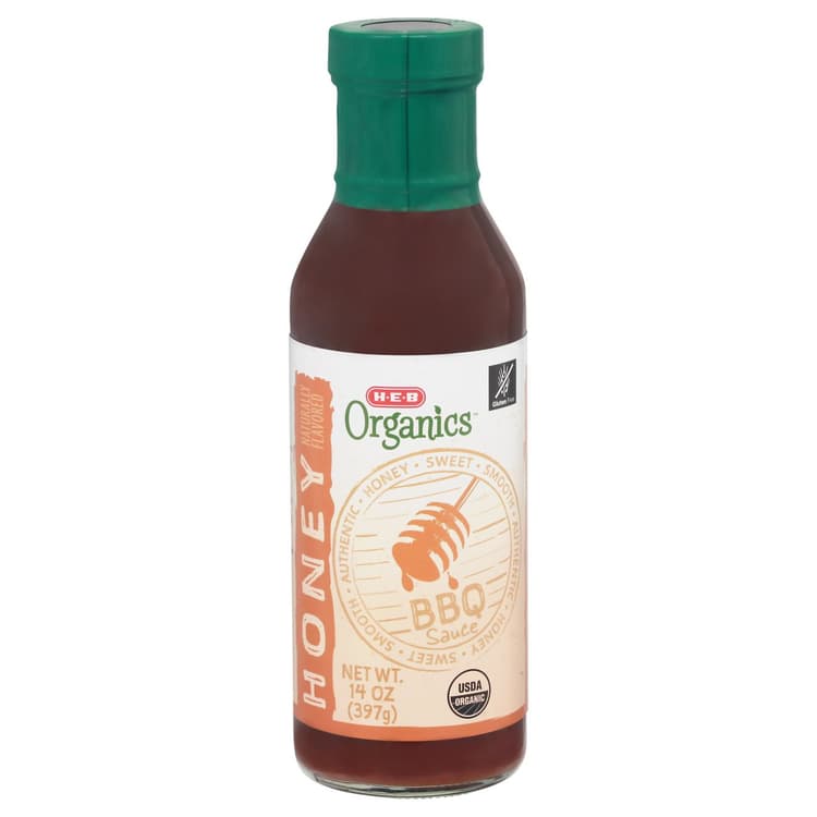 H-E-B Organics Honey Bbq Sauce