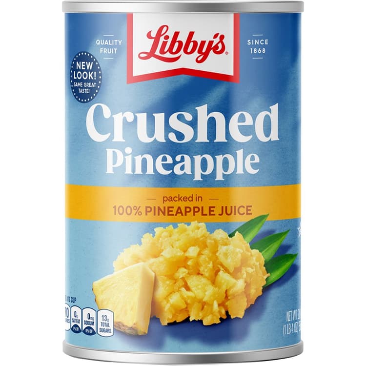 Libby Crushed Pineapple In Pineapple Juice Food