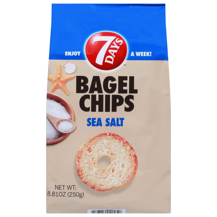 7Days Sea Salt Bagel Chips
