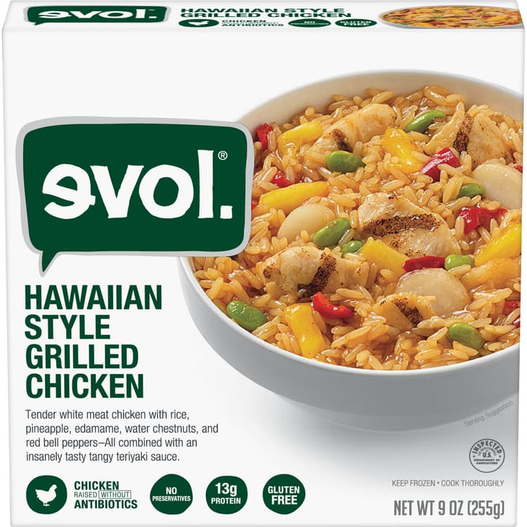 Evol Gluten Free Hawaiian Style Grilled Chicken  Meal