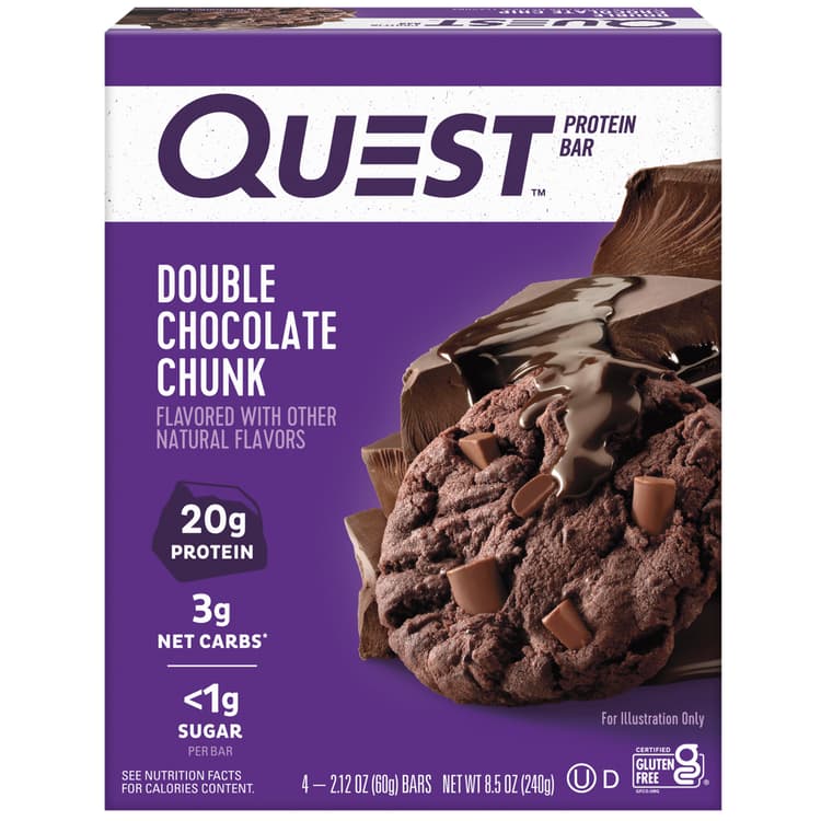 Quest Protein Bars - Double Chocolate Chunk