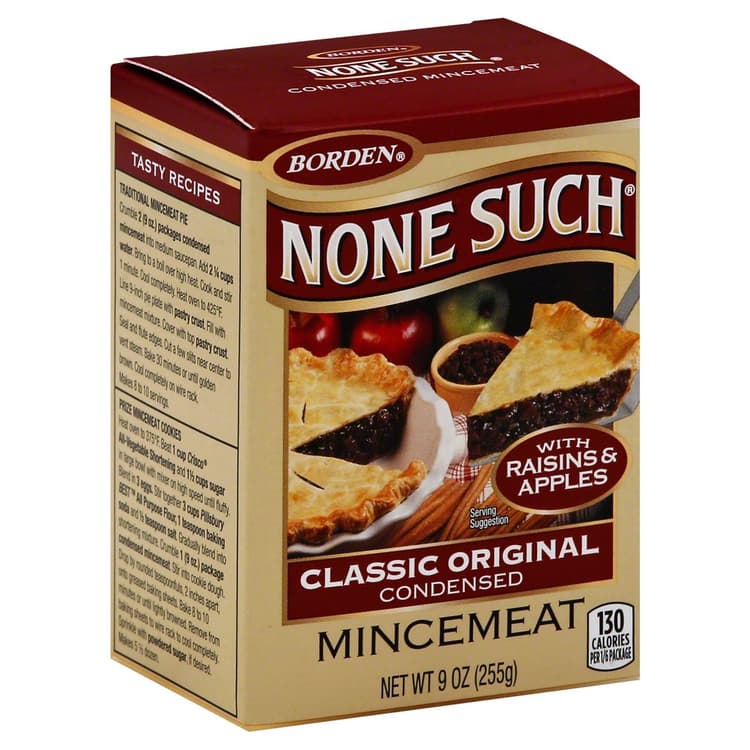 Borden None Such Condensed Mincemeat With Raisins & Apples