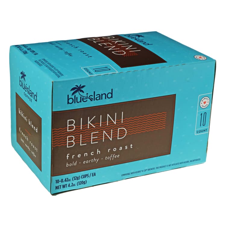 Blue Island Bikini Blend French Roast Single Serve Coffee K