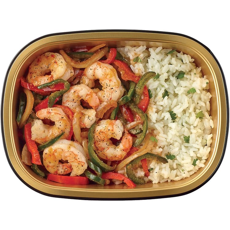Meal Simple By H-E-B Ancho Butter Shrimp Fajita With Cilantro Lime Rice