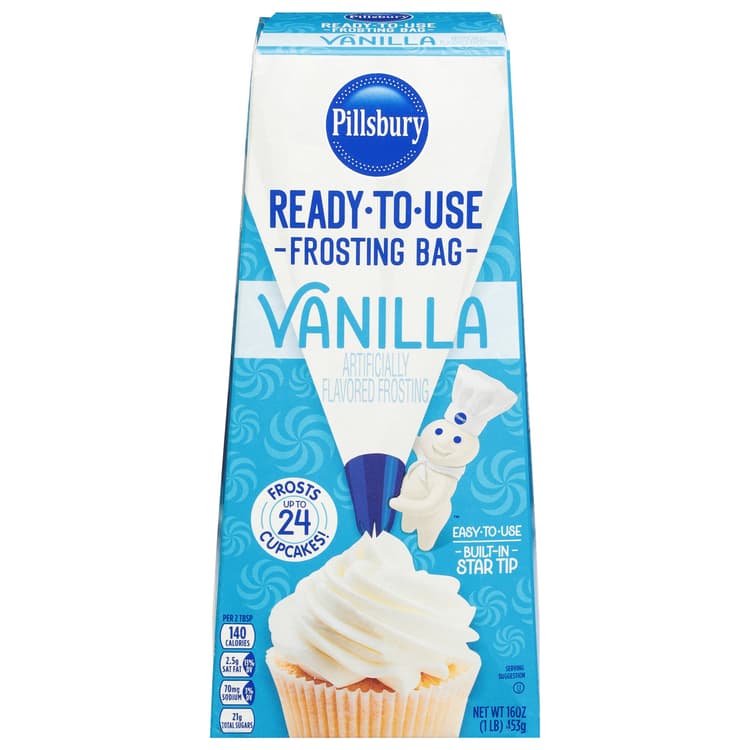 Pillsbury Vanilla Flavored Filled Pastry Bag
