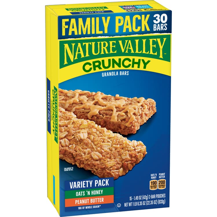 Nature Valley Crunchy Granola Bars Variety Family