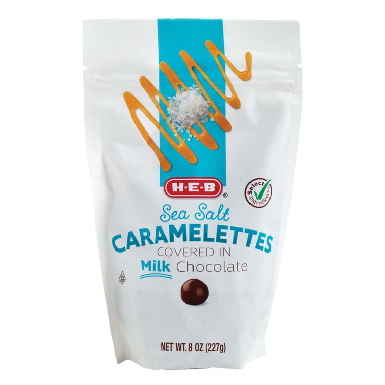 H-E-B Caramelettes With Sea Salt