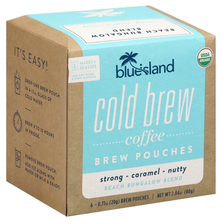 Blue Island Beach Bungalow Blend Cold Brew Coffee