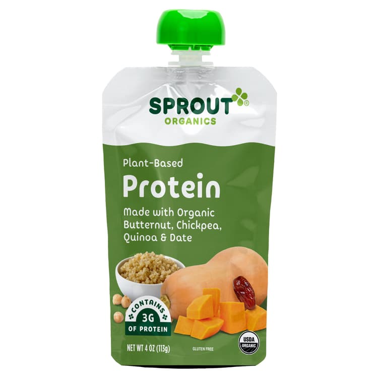 Sprout Organics Protein Pouch - Butternut Chickpea Quinoa & Date