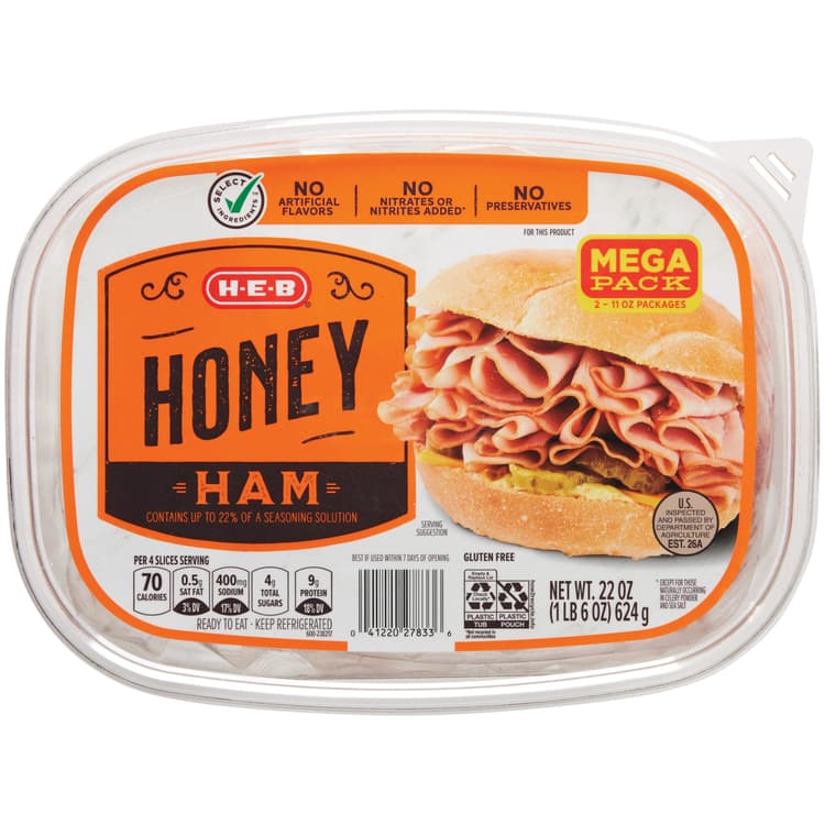H-E-B Honey Ham - Mega